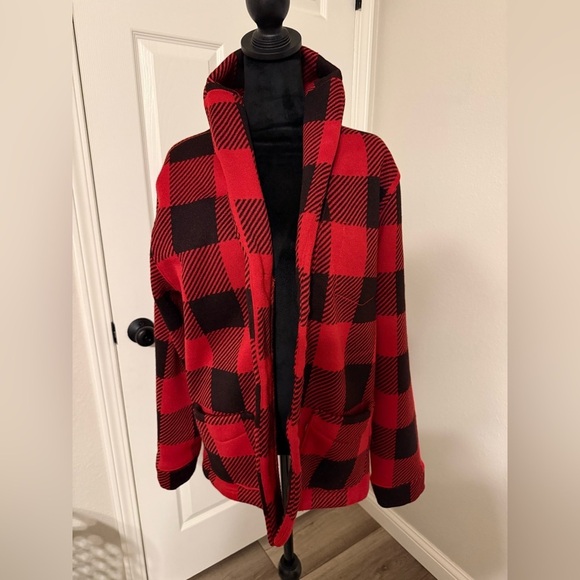 Levi's Tops - Levi's Trouss Buffalo Plaid Cardigan Sweater